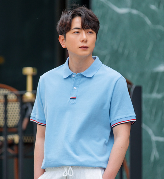 (L-6XL)<br>모닝커피 短袖领衬衫