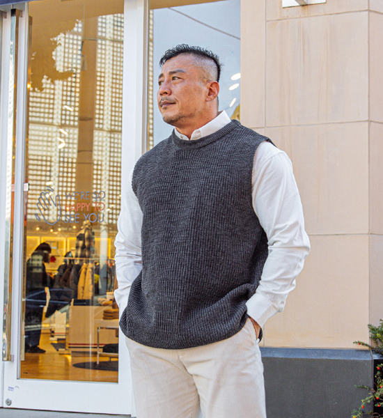 (L-5XL)<BR>루스티 马甲