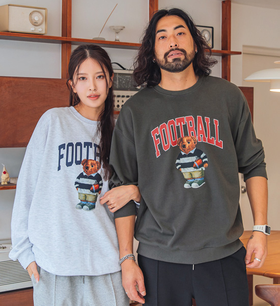 (L-5XL)<br>풋볼테디 一对一交流