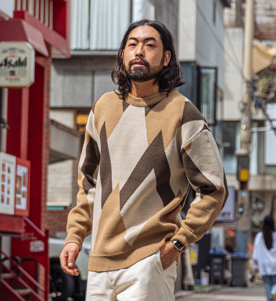 (L~5XL)<br>데이드 圆形针织品