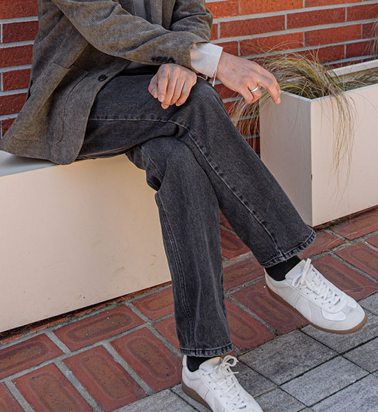 (L~4XL)<BR>튜펜 牛仔裤 1060
