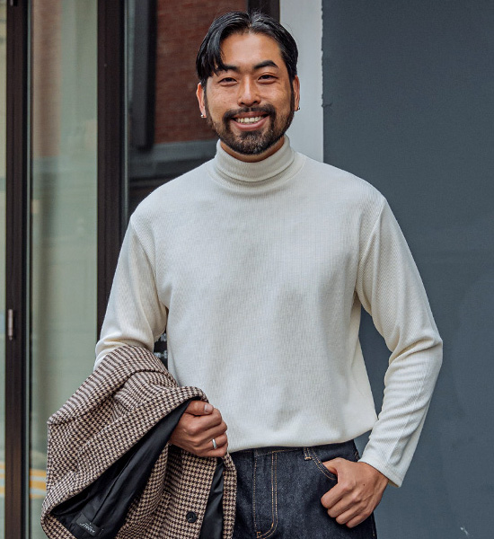 (L~5XL)<br>로스라고 有肋的 목폴라니트