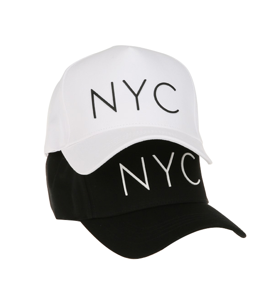 카밀치 大码 자수볼캡(NYC)