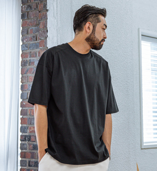 (L-5XL)<br>라버두 短袖T恤 <br><font color="#098a09"><B>选择长度 (基础,长款+6cm)</B></font>