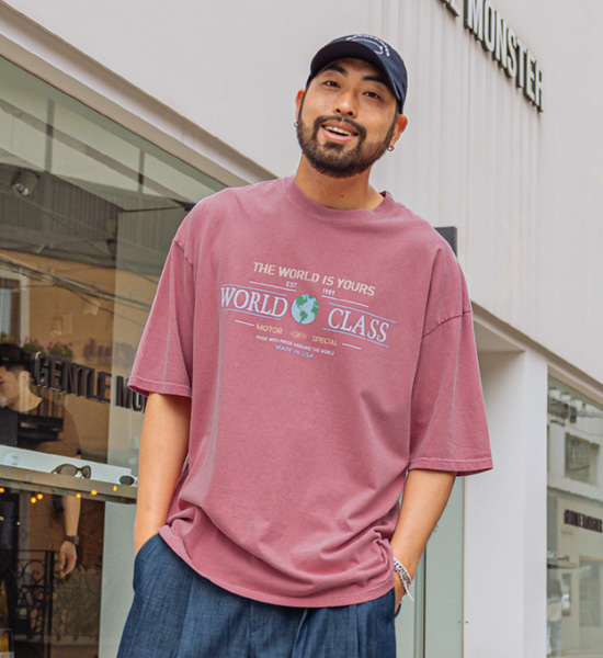 (L-5XL)<br>모크라 短袖T恤
