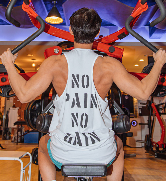 (L-5XL)<br>노페인노게인 侧缝 模态的 헬스나시<br><font color="#072c81"><B>[ W.DNA ]</B></font>