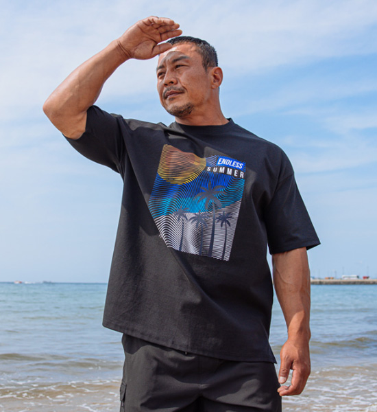 (L~5XL)<br>엔드리스썸머 短袖T恤