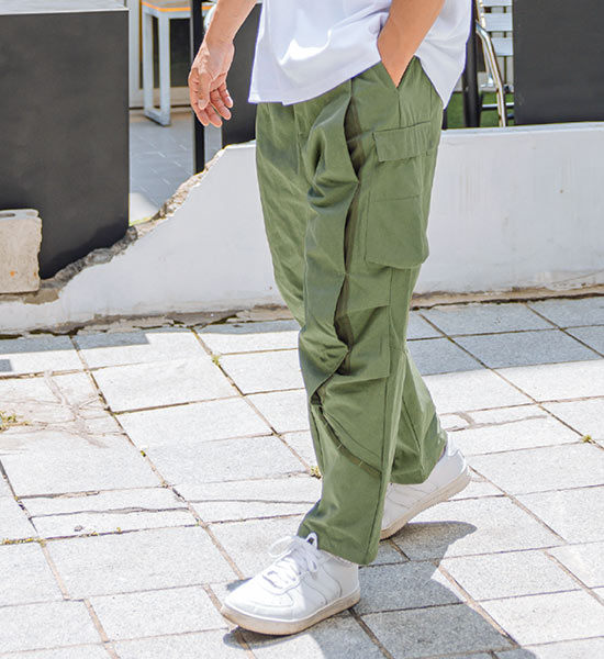 (M-3XL)<BR>세스오 货物松紧带裤 899