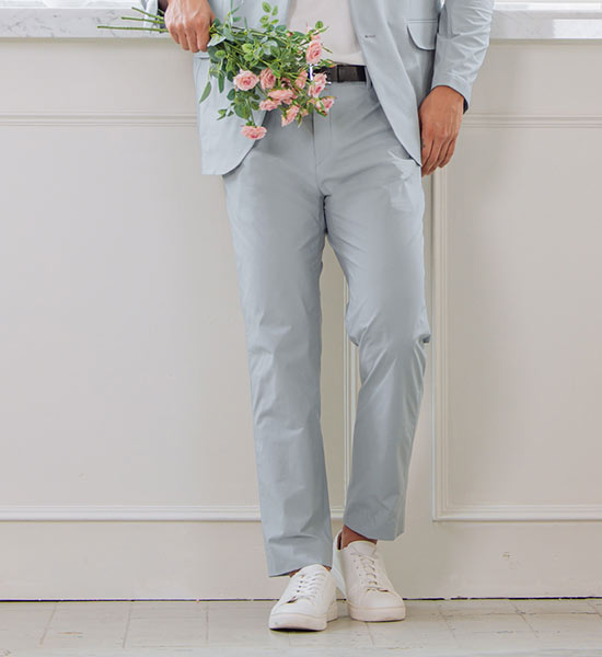 (M~5XL)<BR>케언즈 伸展 宽松长裤
