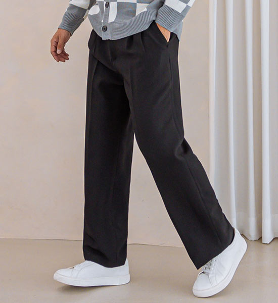 (2XL-5XL)<BR>파코쿠 半宽 宽松长裤 131