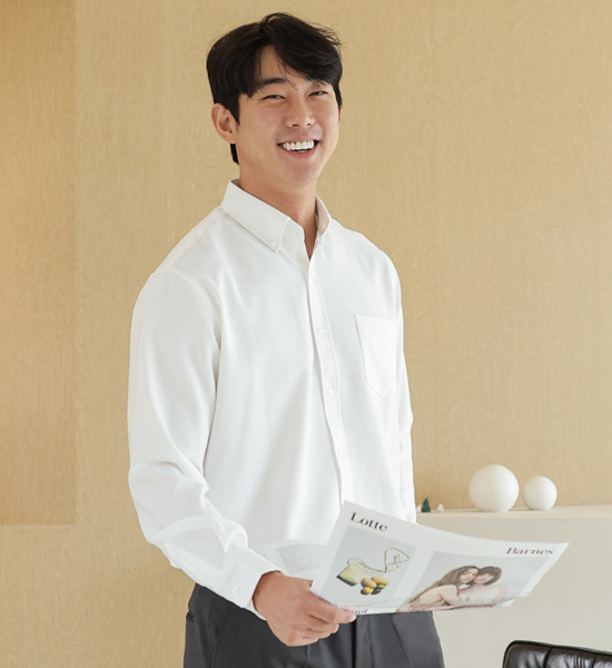 (L-5XL)<br>아다나 弹力 衬衫