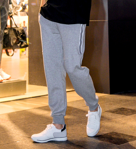 (M-4XL)<BR>웃자 2선포인트팬츠