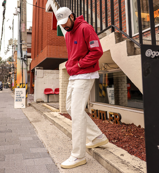 (3XL-6XL)<BR>쿠시먼 带帽T恤