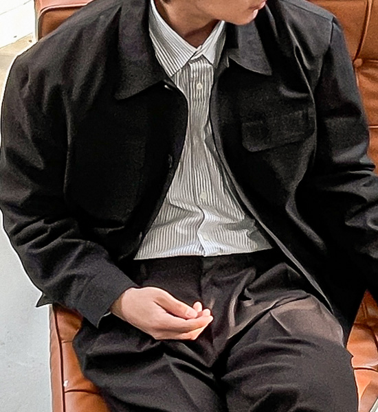 (L-4XL)<br>로지폴 면자켓