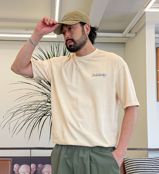 (2XL-5XL)<BR>멜바 颜料 短袖T恤