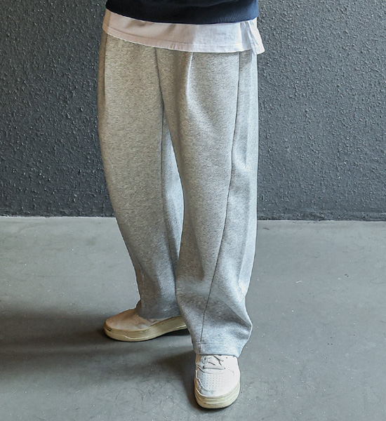 (M-6XL)<BR>올드루 半宽配合 松紧带裤 <br><font color="#098a09"><B>选择长度 (基础,长款+8cm)</B></font>