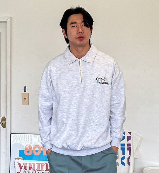 (M-5XL)<BR>스파주 领子卫衣