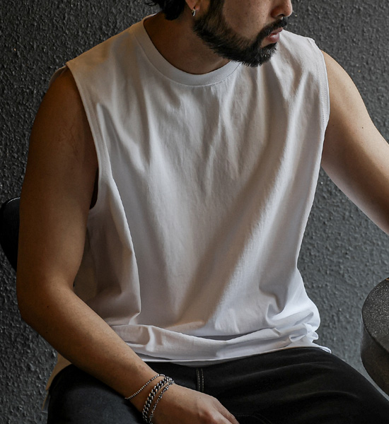 (L-5XL)<BR>카이노 分层 背心<BR><font color="#224f20"><b>*选择长度 (基础,+4CM,+8CM)</b></font>