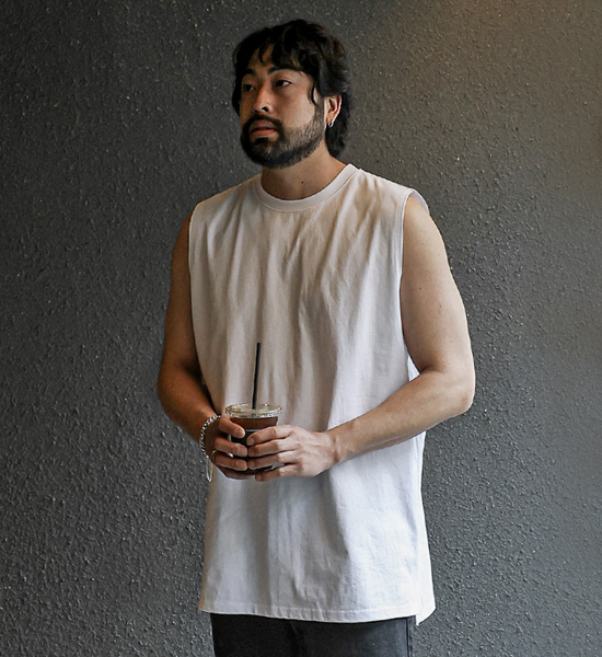 (L-5XL)<BR>카이노 分层 背心<BR><font color="#224f20"><b>*选择长度 (基础,+4CM,+8CM)</b></font>