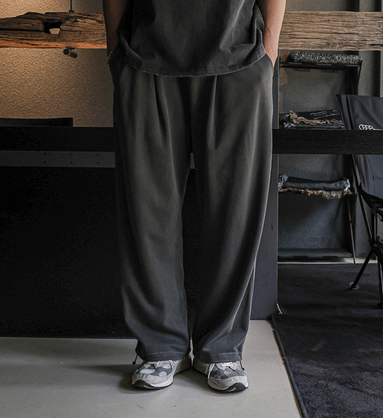 (2XL-5XL)<BR>보라탄 半宽配合 颜料 松紧带裤