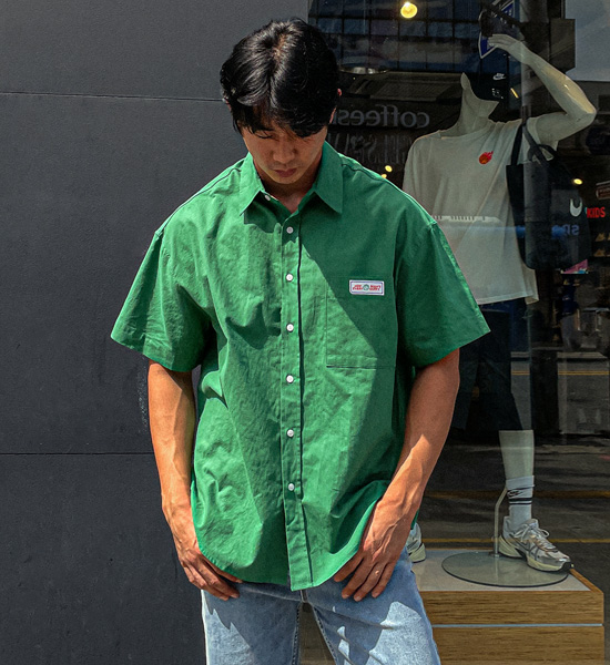 (XL-6XL)<BR>무하스 短袖衬衫