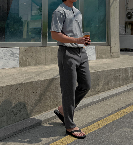 (M-6XL)<br>자오티 修身 魔法绑带 宽松长裤 S102<br><font color="#224f20"><B>*选择长度 (基础,长款+10cm)</B></font>