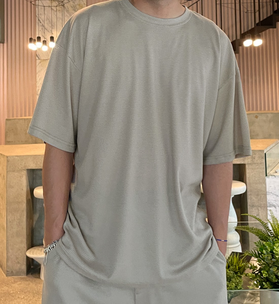 (XL-6XL)<BR>자토다 华夫短袖衬衫