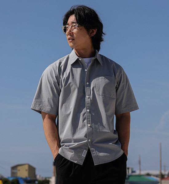 (L-6XL)<BR>모카렌 短袖衬衫