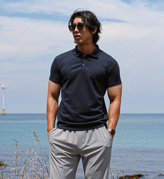 (M-5XL)<BR>안다토 短袖领衬衫