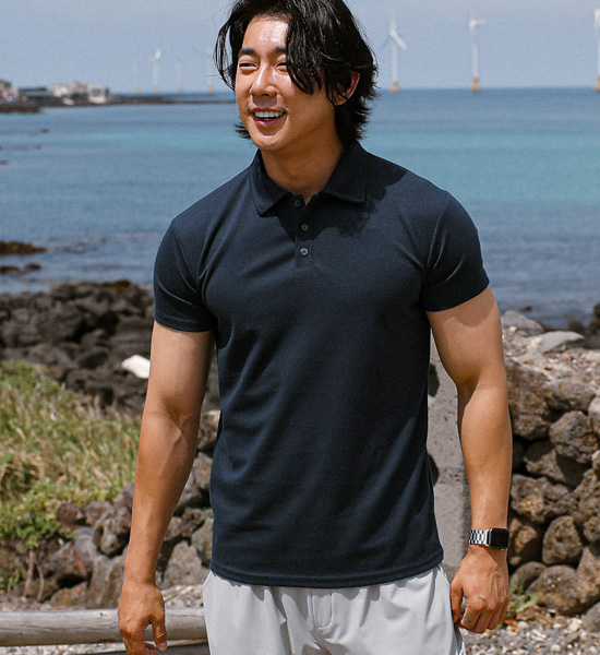 (M-5XL)<BR>안다토 短袖领衬衫