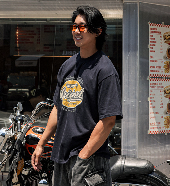(L-5XL)<BR>마그론 短袖T恤