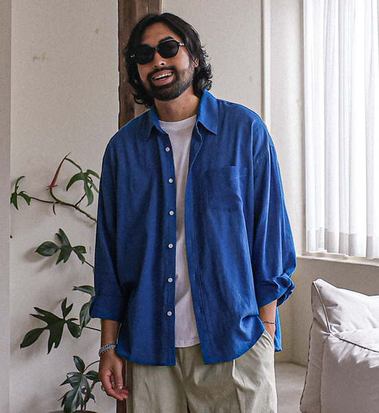 (XL-6XL)<BR>돈드바 亚麻衬衫