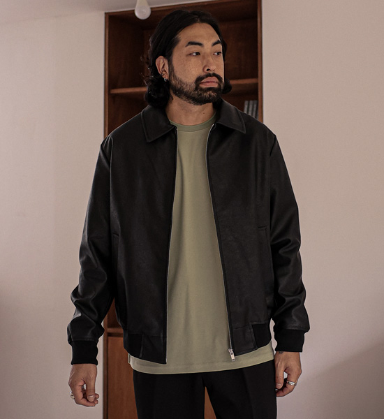 (XL-5XL)<BR>스카단 皮革套头衫