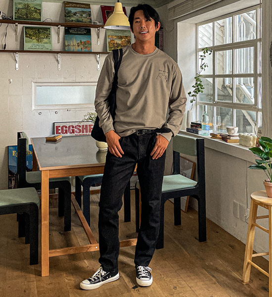 (XL-5XL)<br>푸라미야 长袖t恤