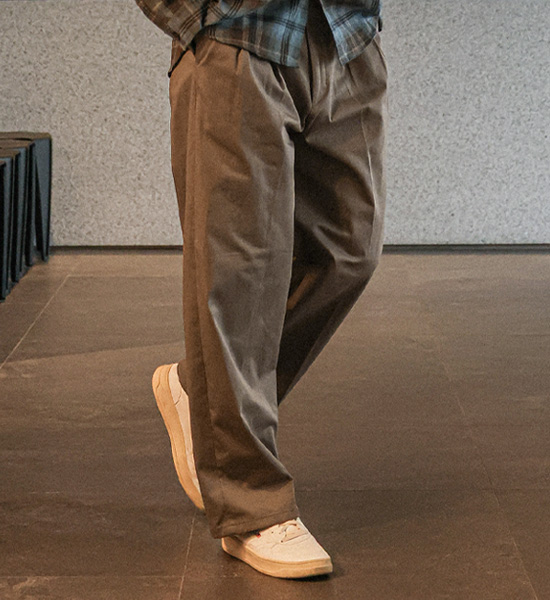 (M-5XL)<BR>타만루 半宽配合 松紧带裤 S71