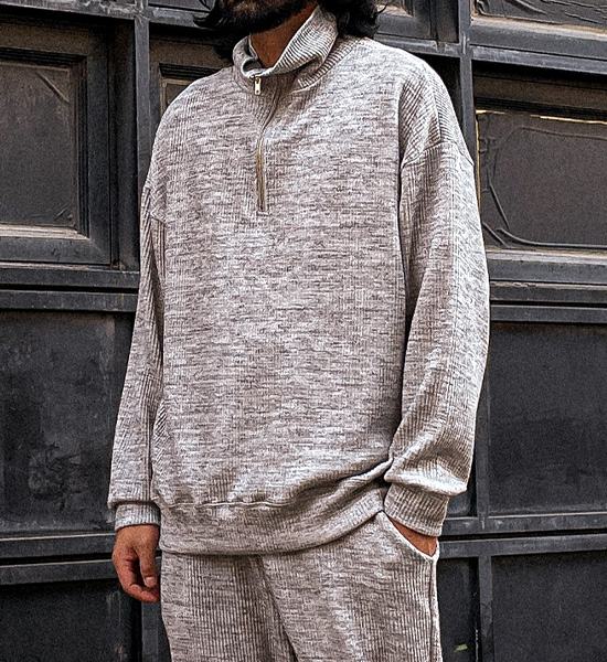 (XL-6XL)<br>언트라 带肋半拉链 T009<BR><B><FONT COLOR="#ff4800">[额外折扣]</FONT></B>