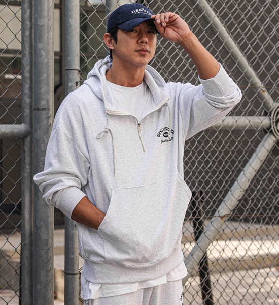 (XL-6XL)<BR>나스터라 胡德·阿诺拉克 T006+란도나 半宽配合 松紧带裤 P001