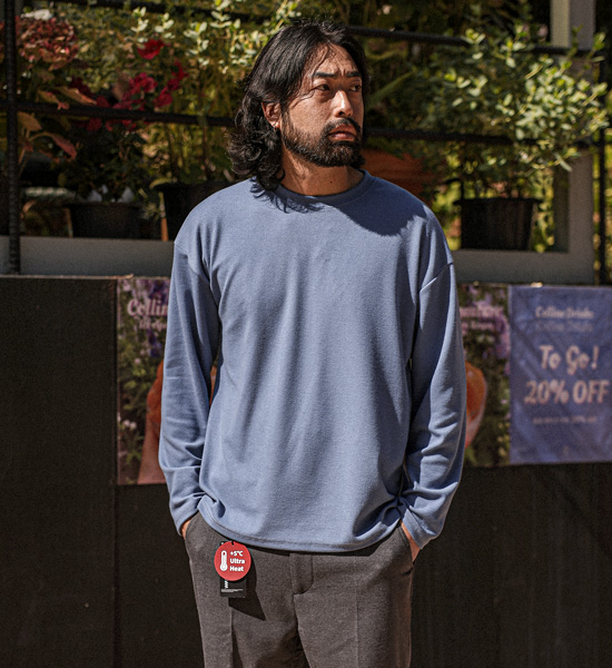 (L-5XL)<BR>쿠사티 长袖t恤