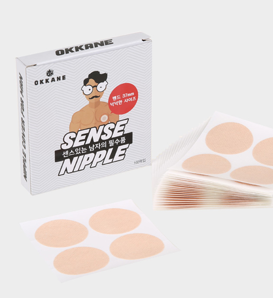 꼭꼭! 숨어라~ 覆盖乳头(센스니플37mm 1BOX-<font color=#0370f7>100매입</font>)