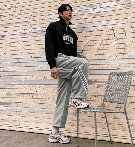(L-5XL)<BR>타비더 半拉链