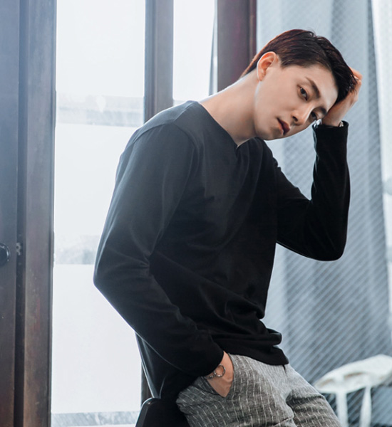 (L~5XL)<br>성공하면 切口 长袖t恤