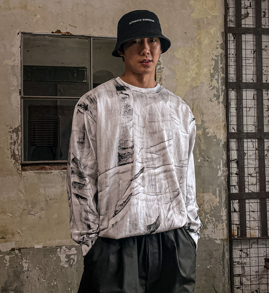 (XL-6XL)<BR>피프라쿠 长袖t恤