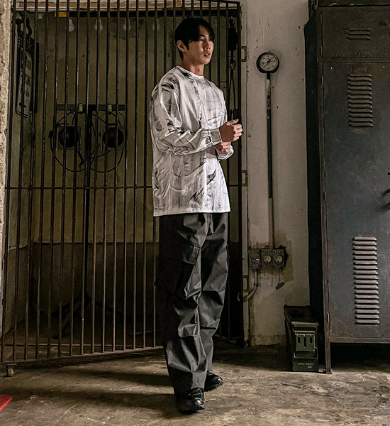 (XL-6XL)<BR>피프라쿠 长袖t恤