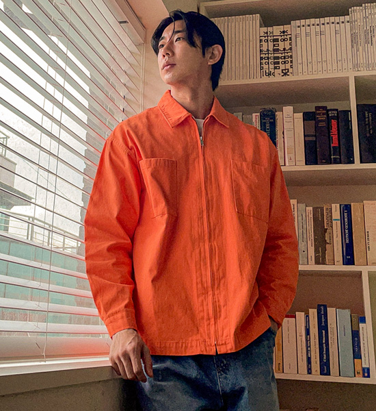(L-5XL)<BR>그레그 워싱셔츠&外套