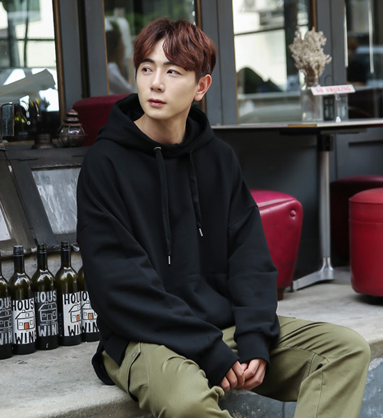 (L~5XL)<br>컨트롤 带帽T恤