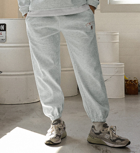 (XL-6XL)<BR>아치포드 와플밴딩조거팬츠 <br><font color="#098a09"><B>选择长度 (基础,长款+8cm)</B></font>