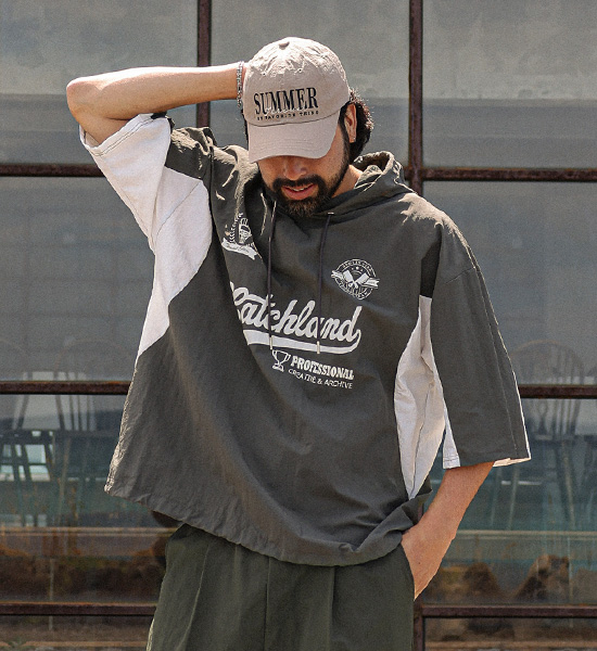 (XL-6XL)<BR>버트라오 반팔후드