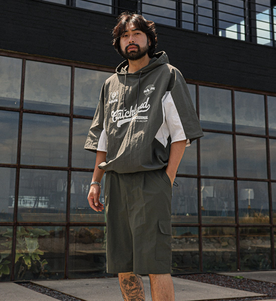 (XL-6XL)<BR>버트라오 반팔후드