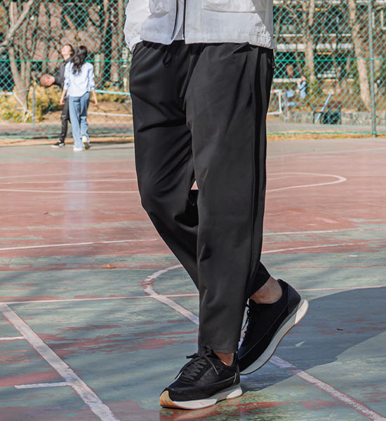 (M-4XL)<BR>아에르 松紧带裤