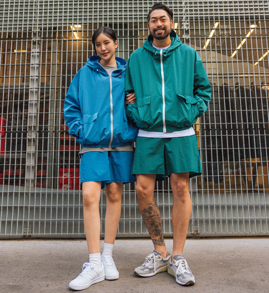 (L-5XL)<BR>페인스빌 带帽外套 +피터만 松紧带短裤